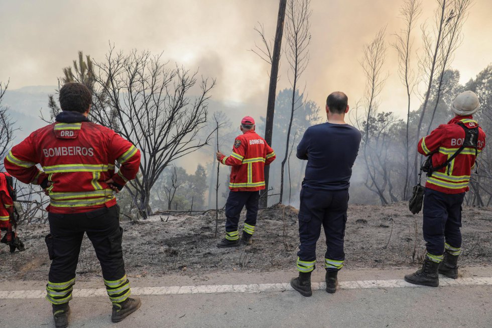 Fotos El Incendio Forestal Del Algarve En Imagenes Internacional El Pais