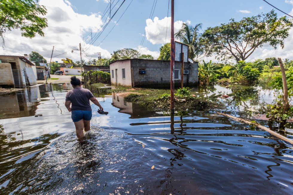 Fotos Las inundaciones en el sur de Venezuela añaden más drama a la