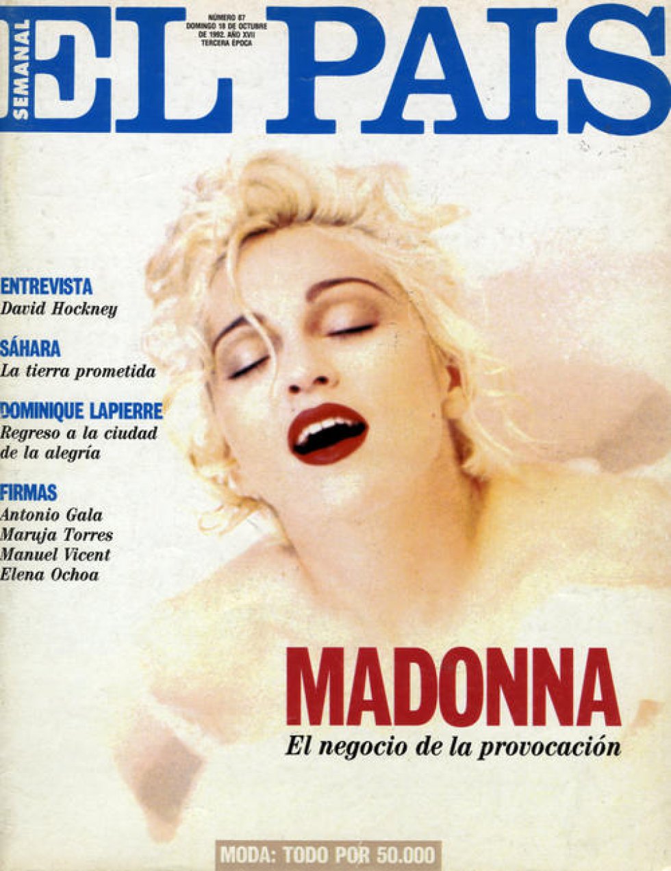 Fotos: Madonna, en cinco portadas | EL PAÍS Semanal