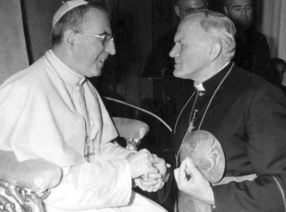 Resultado de imagen para Juan Pablo II tomÃ³ su nombre en honor a su antecesor Juan Pablo I.