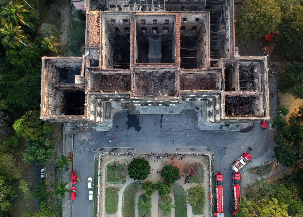 Fotos Así Ha Quedado El Edificio Tras El Incendio En El Museo Nacional De Río De Janeiro 6153