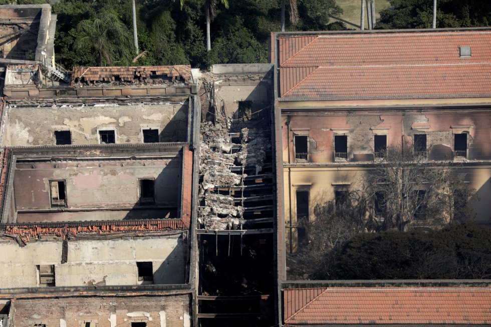 Fotos Así Ha Quedado El Edificio Tras El Incendio En El Museo Nacional De Río De Janeiro 3222