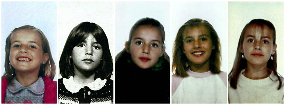 Fotos de las fichas del colegio público La Gesta de Oviedo, en el que Letizia Ortiz Rocasolano estudió de pequeña. A los 15 años, la familia se mudó a la localidad madrileña de Rivas-Vaciamadrid y siguió sus estudios en el instituto Ramiro de Maeztu.