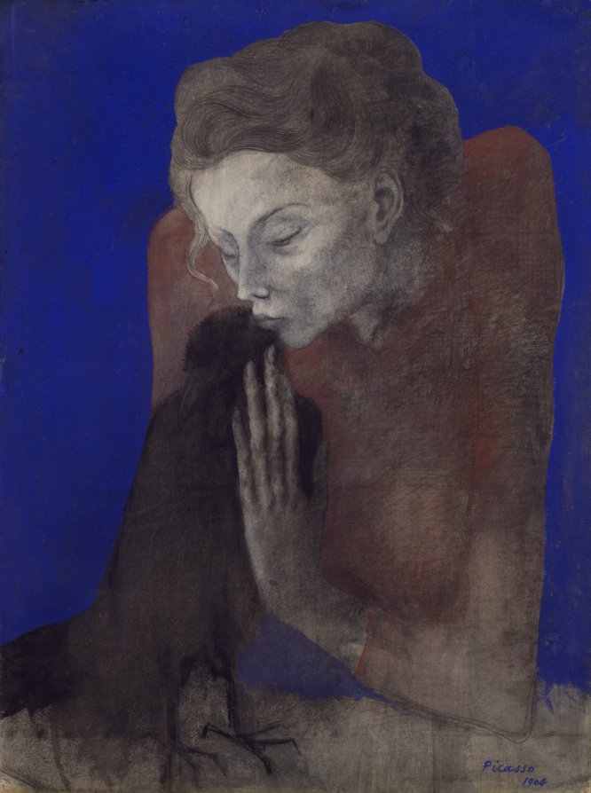 'Mulher com corvo', 1904.