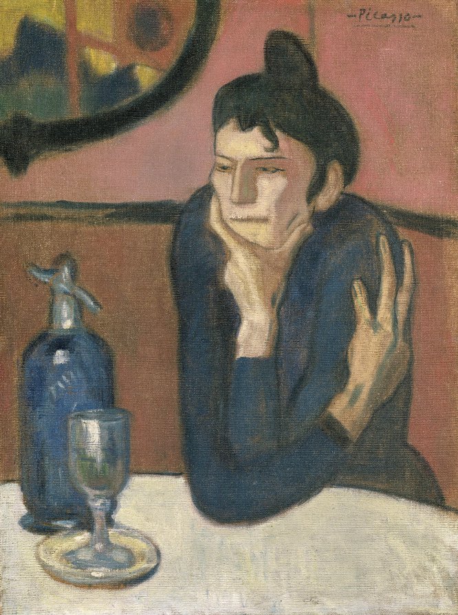 'O bebedor de absinto', 1901.