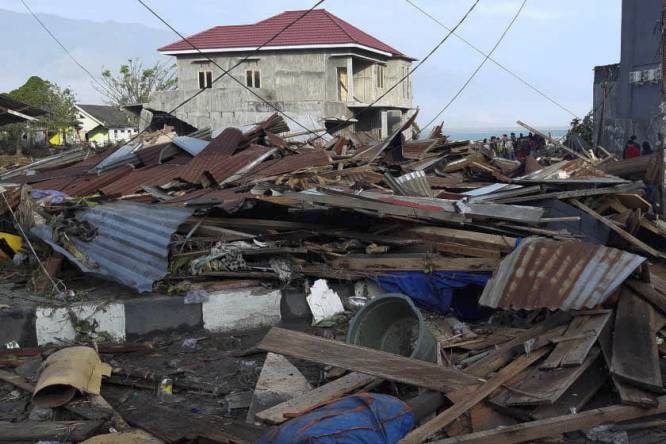 Imagen de Palu, en Indonesia, tras el terremoto y tsunami que ha afectado a la isla.