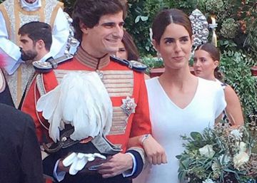 La boda de Fernando Fitz-James Stuart y Sofía Palazuelo, entre tradición y modernidad