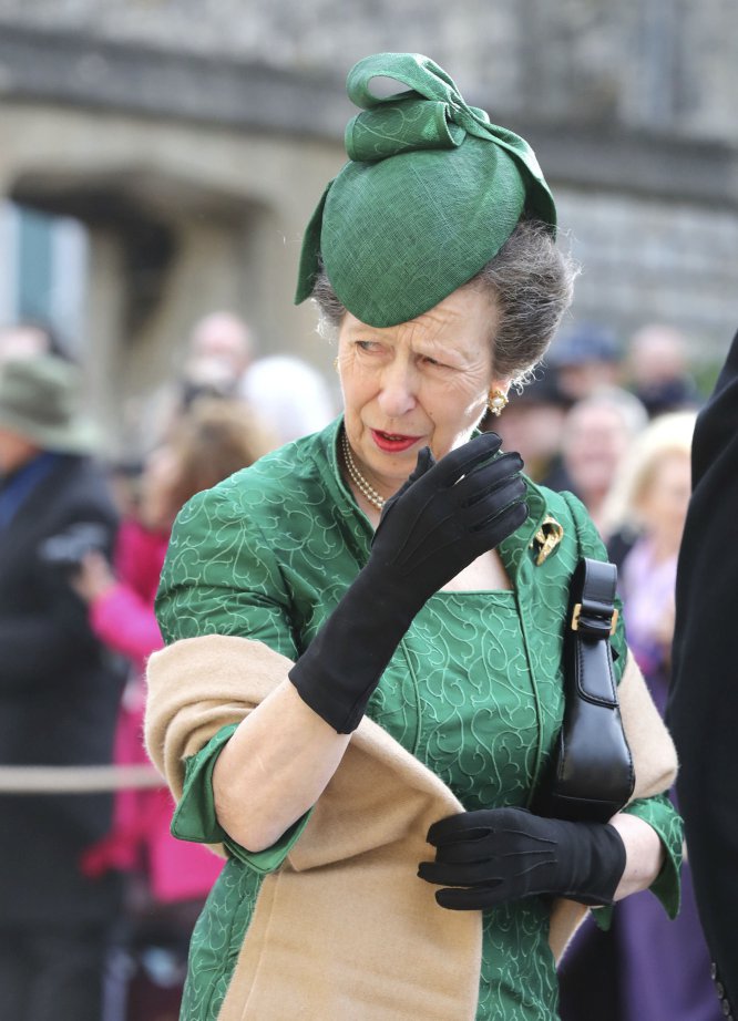 La princesa Ana de Inglaterra.