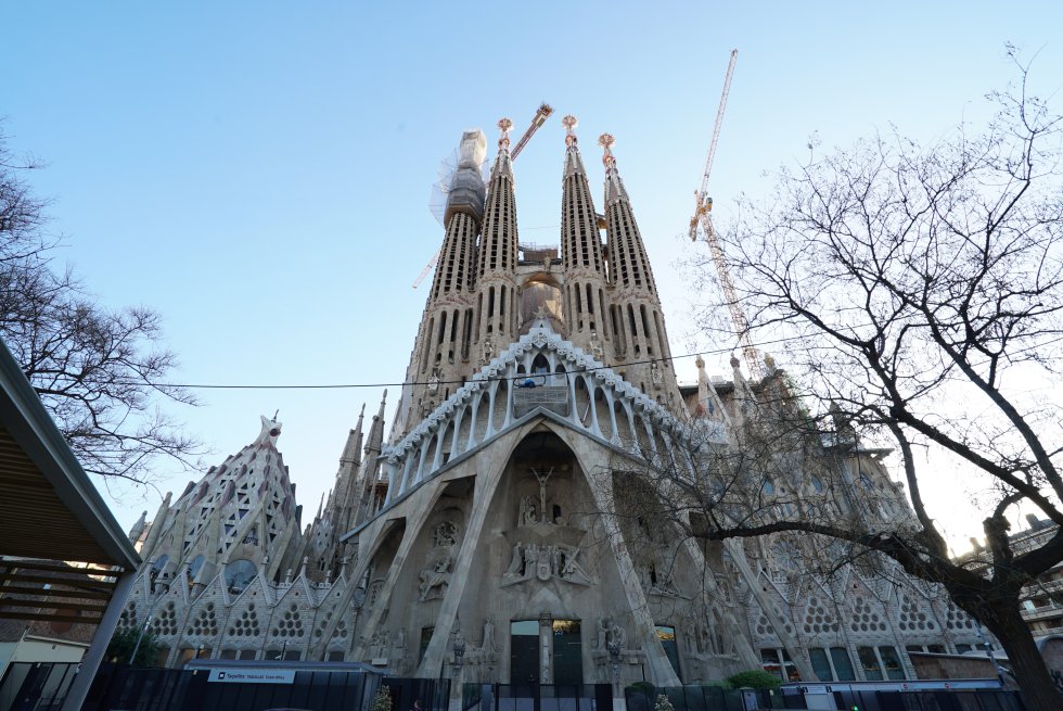 Fotos: Así son las obras de la Sagrada Familia como si trabajases dentro |  ICON Design | EL PAÍS