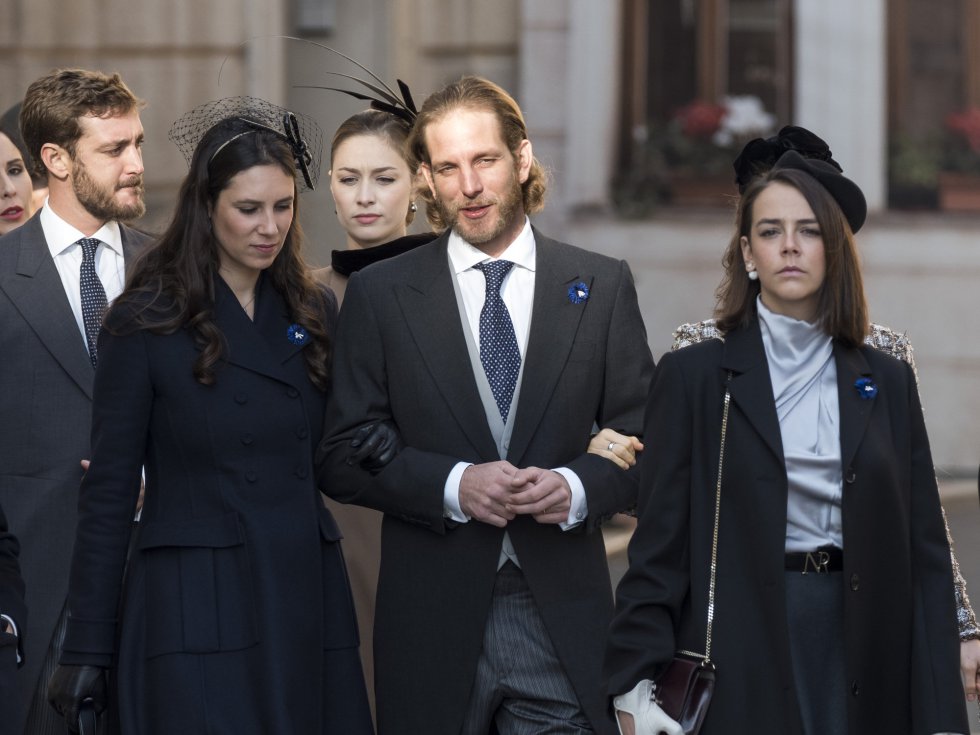  Tatiana Casiraghi, Andrea Casiraghi y Pauline Ducruet