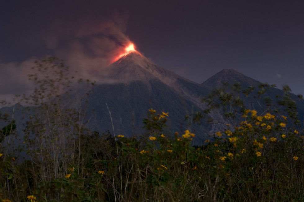 Fotos La Erupción Del Volcán De Fuego En Guatemala En Imágenes