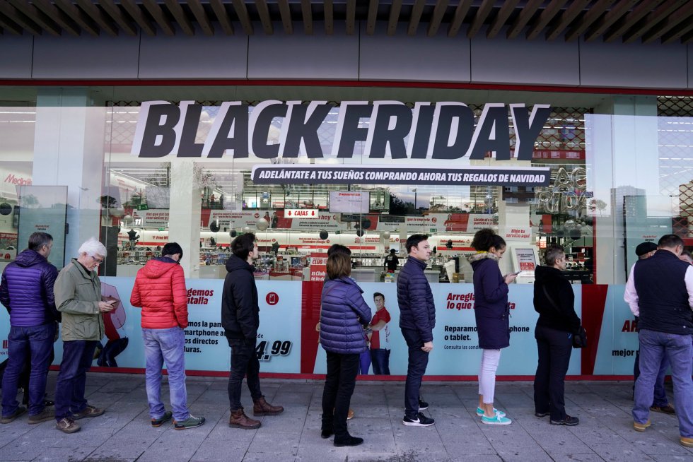 plátano Abultar Descendencia Fotos: Las compras del Black Friday alrededor del mundo, en imágenes |  Actualidad | EL PAÍS