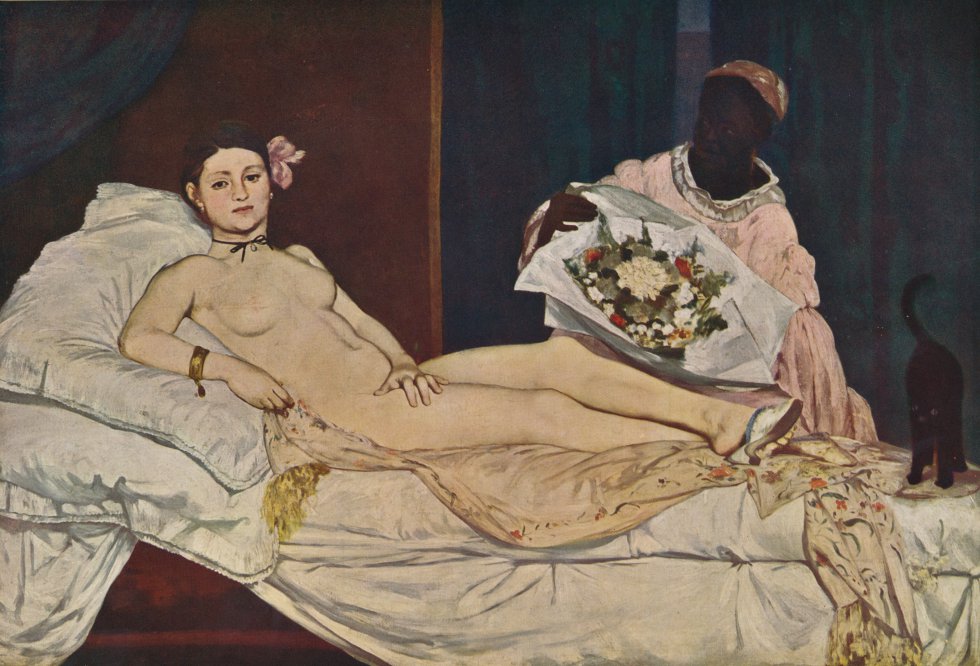   O que pensamos hoje:  A partir dos olhos contemporâneos trata-se de um nu de extraordinária beleza. A combinação do sereno classicismo com a vivacidade da arte da segunda metade do XIX resulta muito sedutora. E quem quer que visite um par de bons museus em sua vida pode identificar as referências às Vênus e Dánaos de Giorgione ou Tiziano, entre outras obras mestres.    O que disseram então:  Mas, então, quase ninguém viu nada disso. Ao público francês a obra pareceu de uma fealdade insuportável, e ele foi em massa ao Salão de Paris com o único propósito de debochar daquela representação de uma prostituta gorda de olhar vicioso. Por sua vez, a crítica a comparou com um pesadelo de Edgar Allan Poe ou uma vagabunda das periferias, embora uma das definições mais celebradas tenha vindo de Amédée Cantaloube, que escreveu em Le  Grand Journal : “É uma espécie de gorila fêmea, um grotesco de borracha”. 