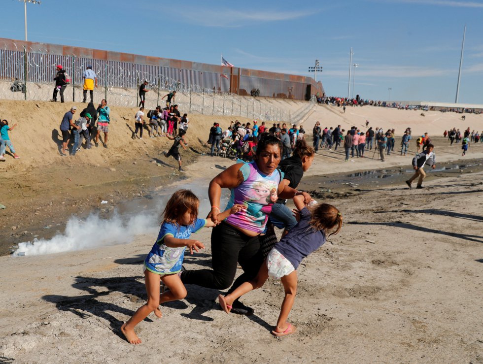 Fotos Todo o caminho da caravana migrante rumo aos Estados Unidos