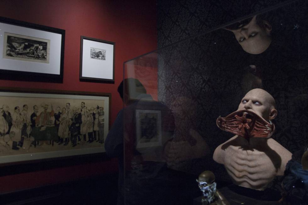 En la exposiciÃ³n es posible observar el arte de las pelÃ­culas del cineasta y su colecciÃ³n de objetos, dibujos y pinturas.