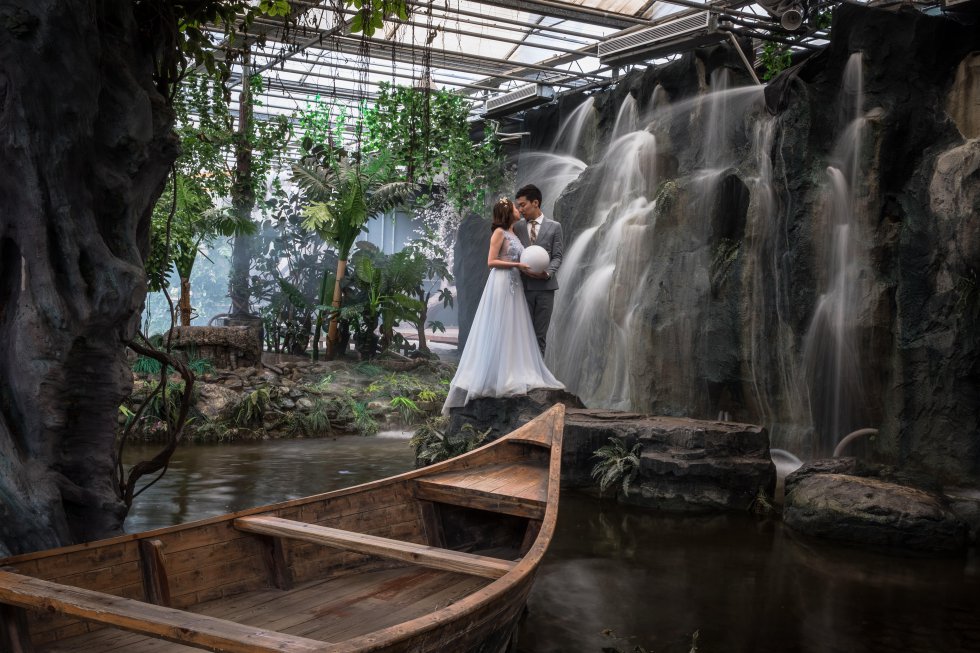 Las fotos de preboda, un nuevo ritual en China