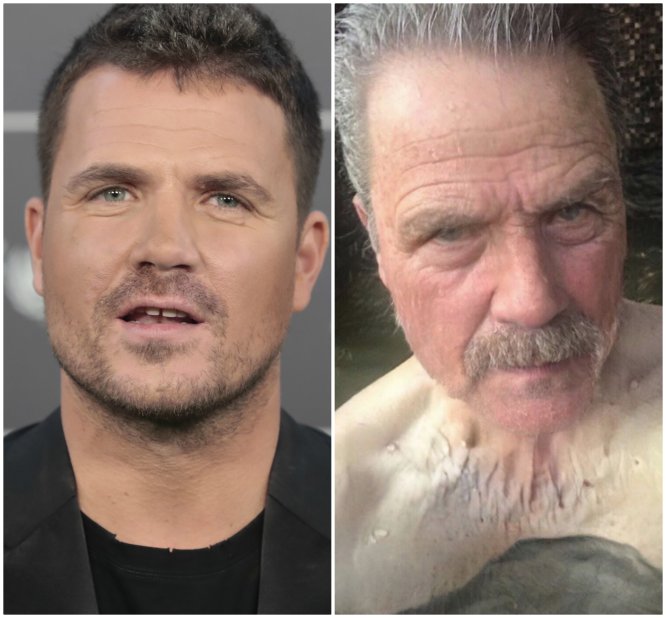 "Di no a las drogas", se ríe en su foto y al ver su aspecto el cantante Dani Martín. "Te pareces a Schwarzenegger", le suelta divertido Juanes.