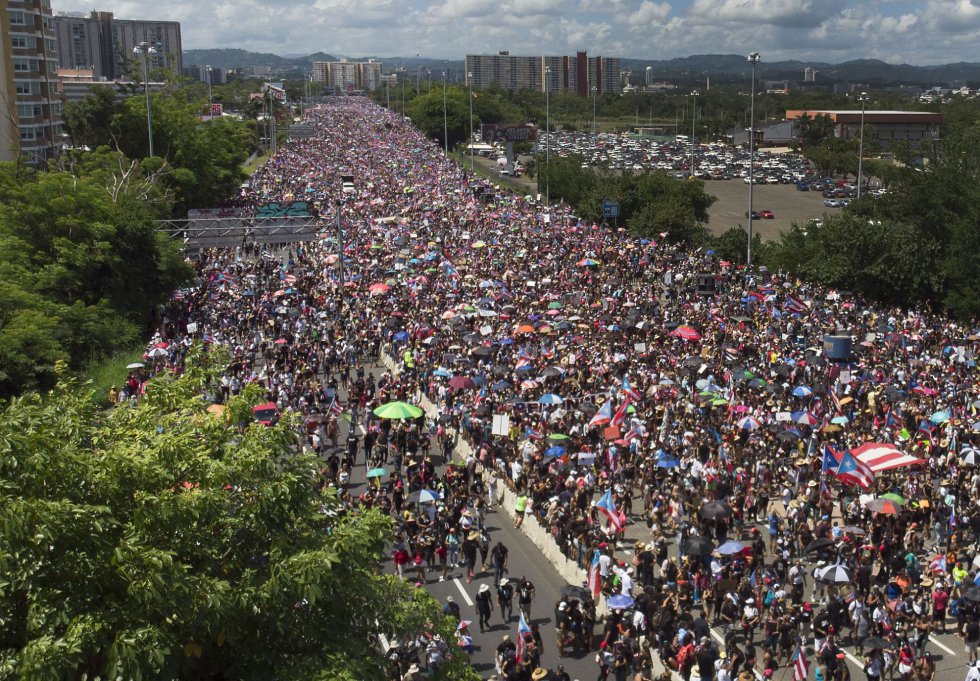 Lectura cuidadosa Reunión Establecimiento Fotos: La huelga de Puerto Rico, en imágenes | Internacional | EL PAÍS
