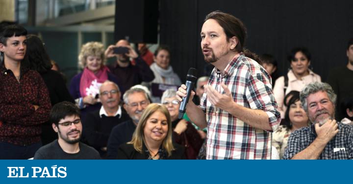 Así imita Pablo Iglesias a Pedro Sánchez - EL PAIS