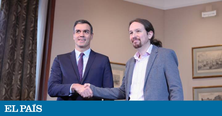 Lo que Pedro Sánchez y Pablo Iglesias se dijeron antes del acuerdo - EL PAIS