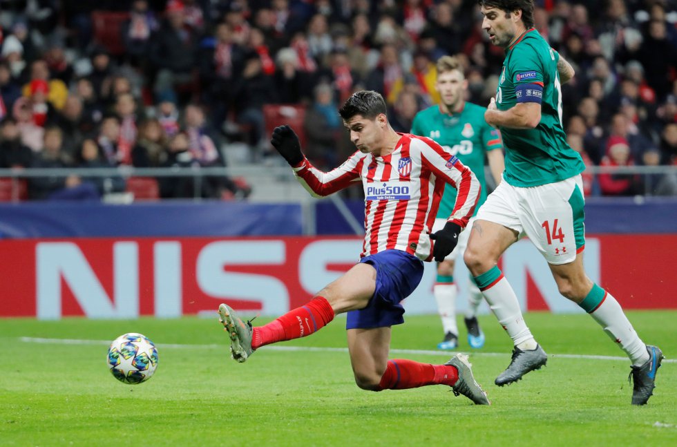 Fotos Atlético de Madrid Lokomotiv, el partido de Champions en imágenes Deportes EL PAÍS