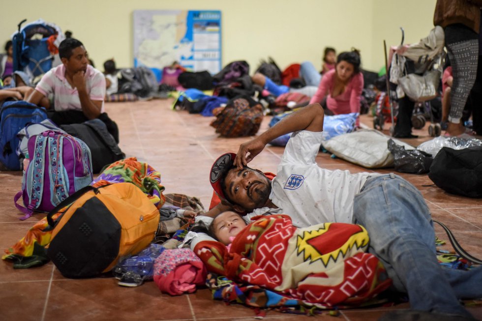 Fotos A nova caravana migrat ria em imagens EL PA S