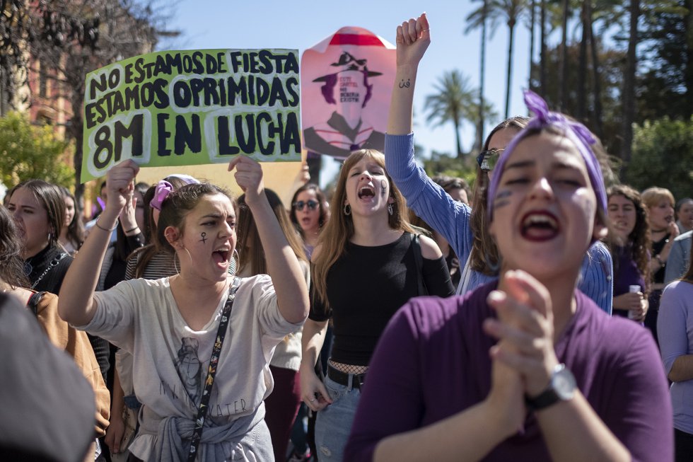 Fotos: El Día de la Mujer, en imágenes: las manifestaciones del 8-M en ...