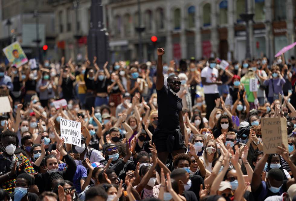 Fotos: Las manifestaciones por la muerte de George Floyd alrededor del ...