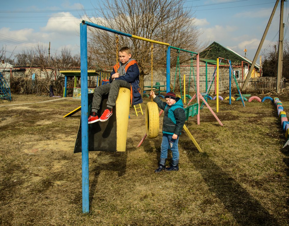 Fotos Infancia En Ucrania Jugar A 500 Metros De La Guerra Planeta Futuro El Pais