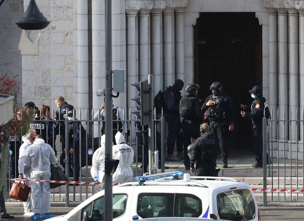 Fotos: Atentado en Francia: El ataque en una iglesia de Niza, en imágenes |  Internacional | EL PAÍS