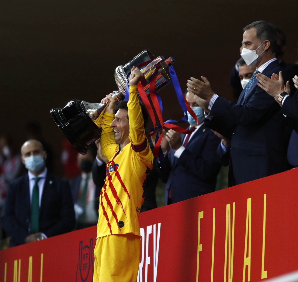 Fotos: Athletic - Barcelona, la final de la Copa del 2021, en imágenes | Deportes | EL PAÍS