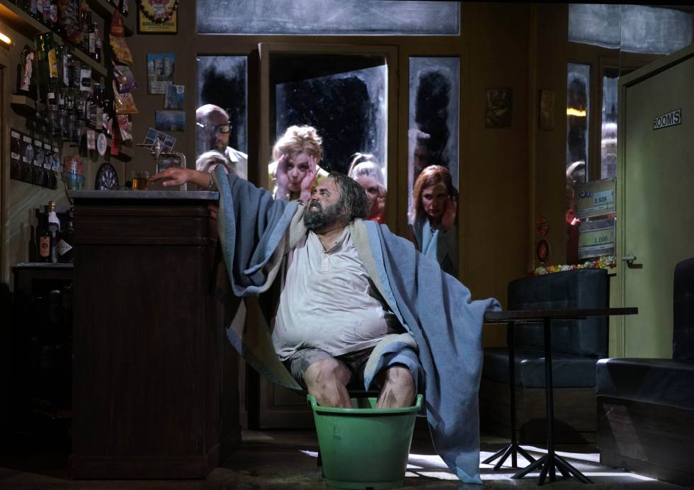 'Falstaff', de Verdi, otra de las producciones propias del Teatro Real en 2019, se estrenó en abril con dirección musical de Daniele Rustioni y dirección de escena de Laurent Pelly.