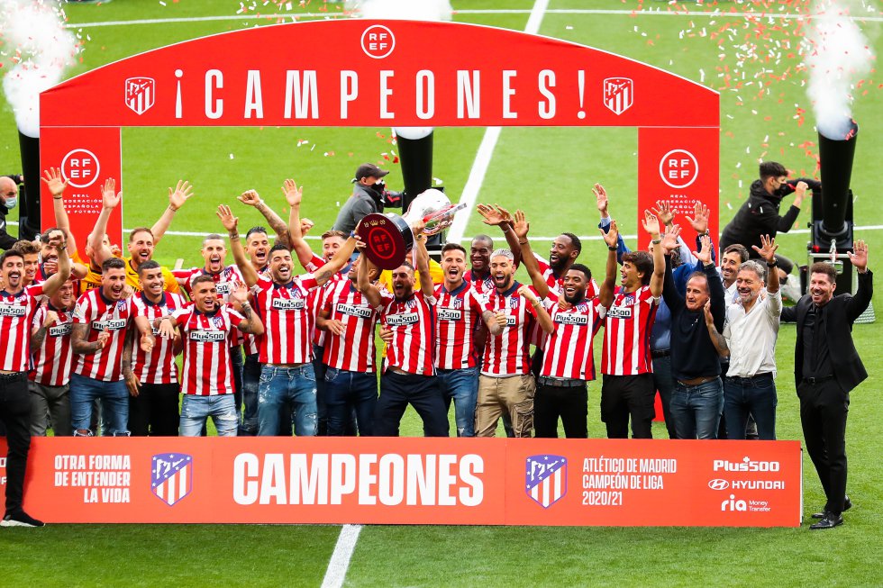 Parche Conmemorativo Atlético Madrid Campeón de Liga 2020-2021 