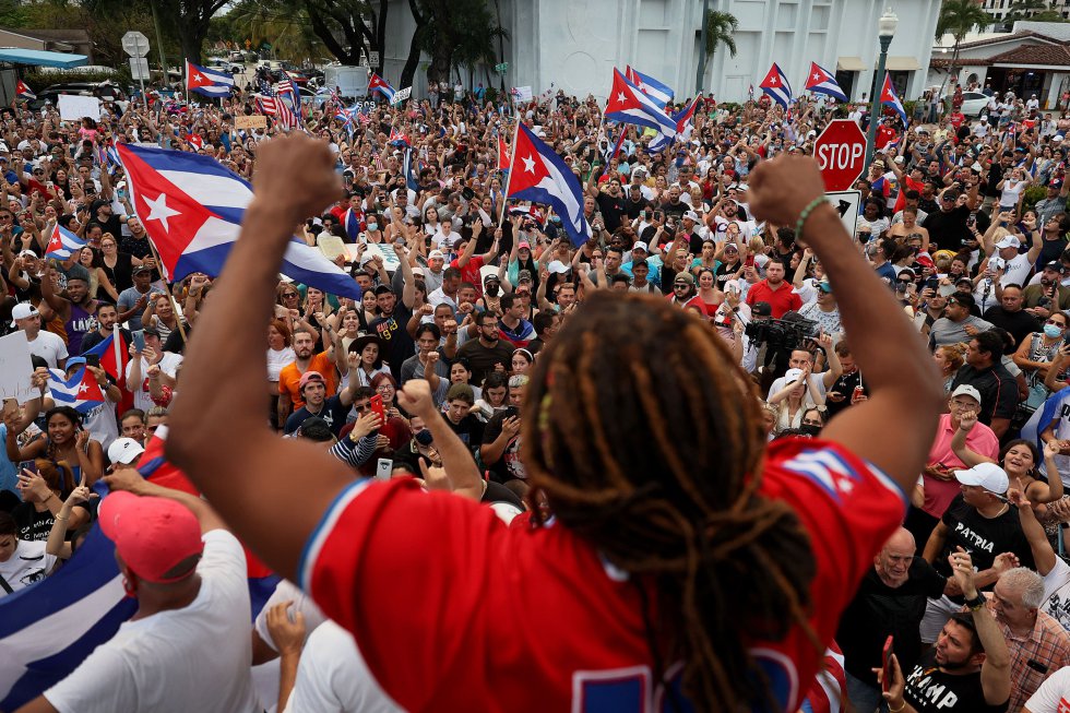 Fotos Las Protestas Contra El Gobierno En Cuba En Imágenes Internacional El PaÍs 