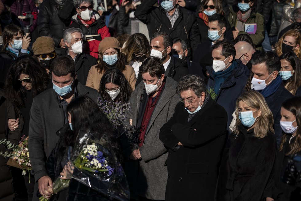Fotos El funeral de Almudena Grandes en el Cementerio Civil de Madrid