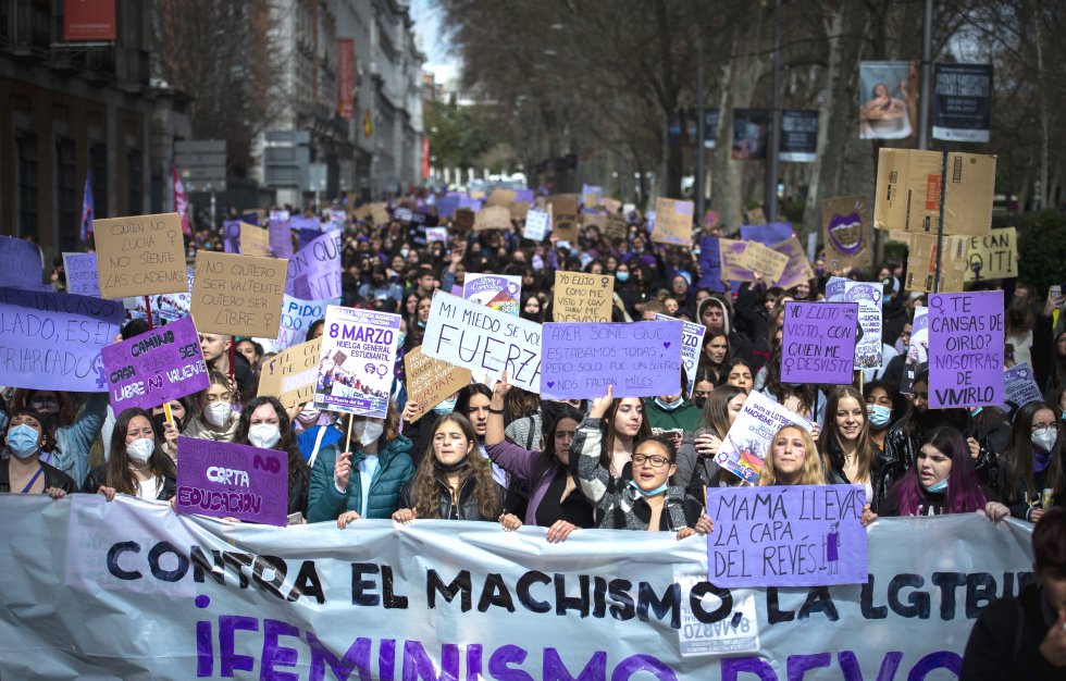 Fotos 8 M En España Las Manifestaciones Del Día De La Mujer En Imágenes Sociedad El PaÍs 7186