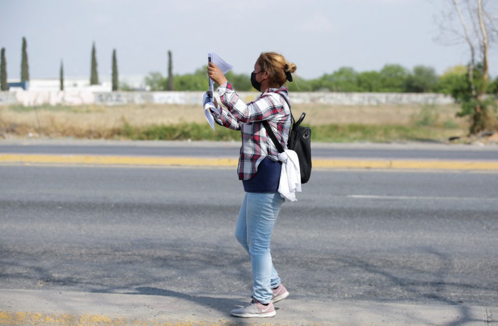 Fotos La búsqueda de Debanhi Escobar,