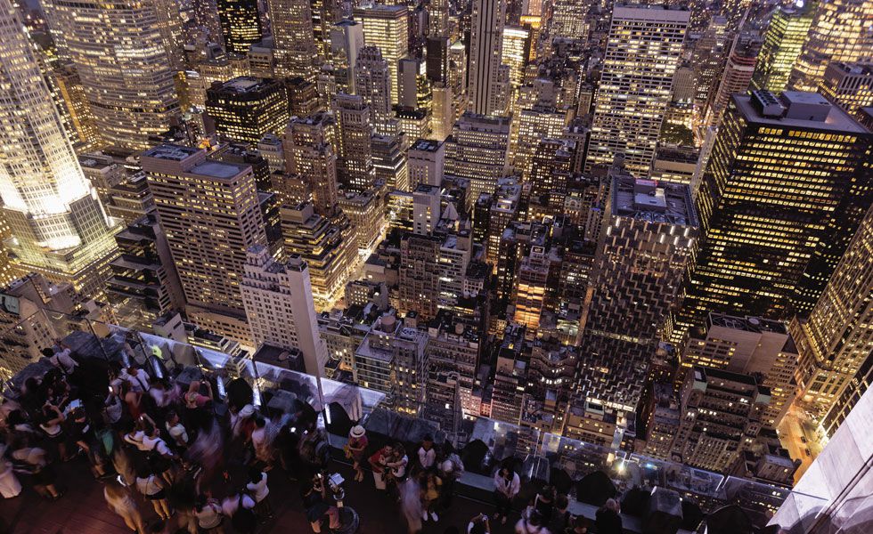 Top of the Rock, en Nueva York.