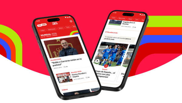 No sigas el Mundial. Vívelo en la App de AS