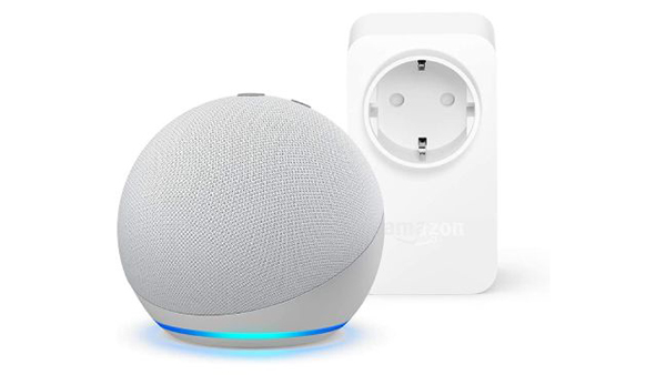 Altavoz Echo Dot + Amazon Smart Plug