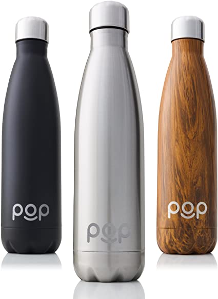 Botella de acero inoxidable de POP Design