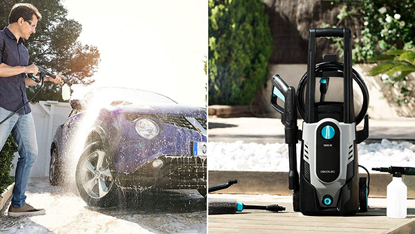 La mejor hidrolimpiadora de Cecotec para lavar el coche y la bicicleta con agua a presión