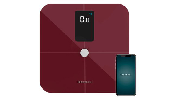 Báscula Surface Precision 10400 Smart Healthy Vision Garnet