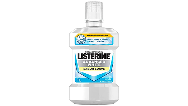 Enjuague bucal blanqueador Listerine