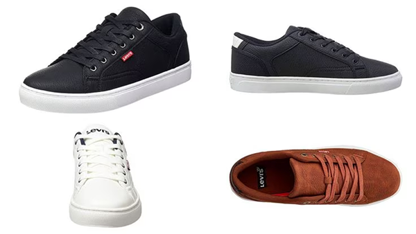 Estas zapatillas de hombre Levi's en cuatro colores son el mejor calzado casual en Amazon