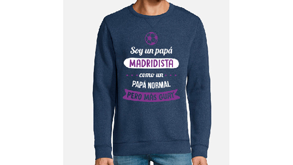 SUDADERA 'PAPÁ MADRIDISTA'