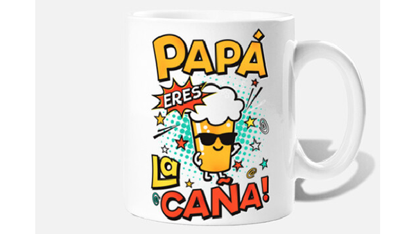 TAZA 'PAPÁ ERES LA CAÑA'