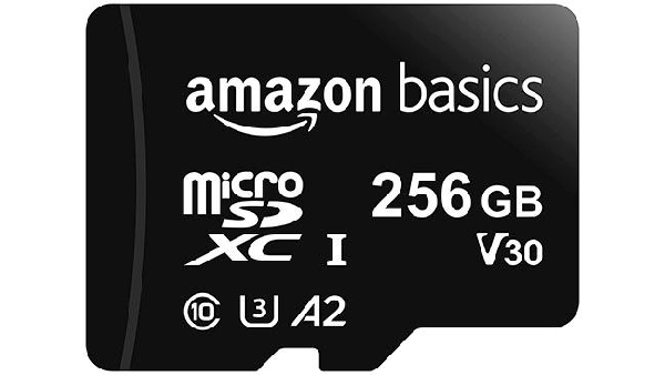 TARJETA MICROSDXC DE 256 GB AMAZON BASICS