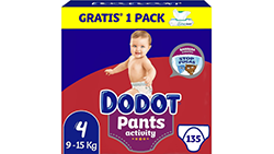 prod Pañales Dodot Bebé Activity Pants por 53,71 euros