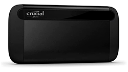 prod SSD portátil de 1 TB Crucial X8 por 60,99 euros